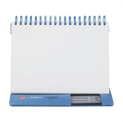Nevskaya Palitra Academy LADOGA - sketch book - skládací skicák 160 g/m2 - BLUE