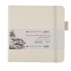 Nevskaya Palitra Academy LADOGA - sketchbook - skicák v pevné vazbě 140 g/m2 - BÍLÁ - 5 rozměrů