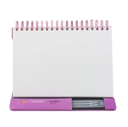Nevskaya Palitra Academy LADOGA - watercolour book - skládací skicák - PINK