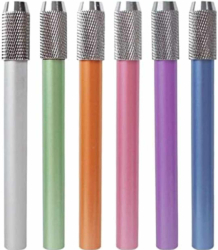 Nevskaya Palitra Pencil Extender - kovový nástavec na krátké pastelky - 4 barvy