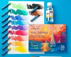 Nevskaya Palitra Sonnet Oil pastel set - umělecký olejový pastel - sada 12 ks