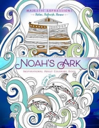 Noah's Ark Majestic Expressions Adult Coloring Book 