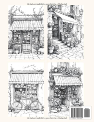 Nostalgische Schaufenster Malbuch -  Florek Malbücher