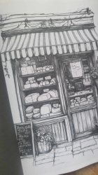 Nostalgische Schaufenster Malbuch -  Florek Malbücher