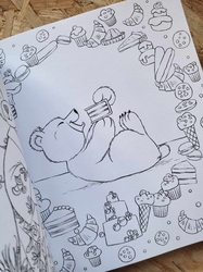 Nounours thérapie coloring book 