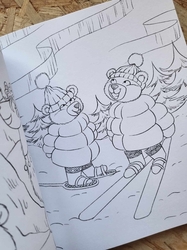 Nounours thérapie coloring book 