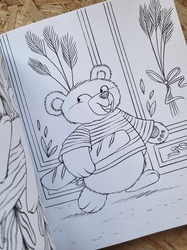 Nounours thérapie coloring book 