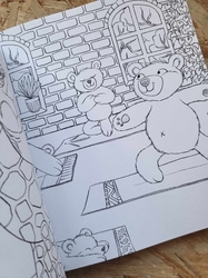 Nounours thérapie coloring book 