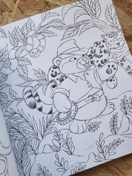 Nounours thérapie coloring book 