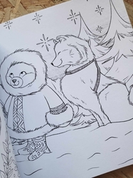 Nounours thérapie coloring book 