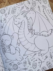 Nounours thérapie coloring book 