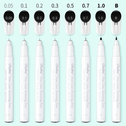 OHUHU Fineliner Drawing Pen - sada 8 ks