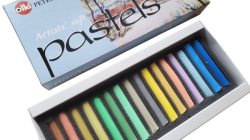 OLKI Petersburg - Artists´ Soft Pastels - měkké kulaté pastely - sada 16 ks - JARO