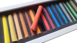 OLKI Petersburg - Artists´ Soft Pastels - měkké kulaté pastely - sada 16 ks - PODZIM
