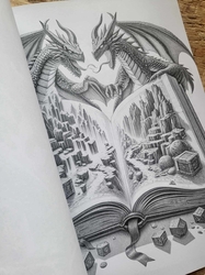 Open Magic Book Vol.2 Adult Coloring Book- Max Brenner 