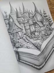 Open Magic Book Vol.2 Adult Coloring Book- Max Brenner 