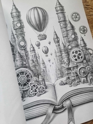 Open Magic Book Vol.2 Adult Coloring Book- Max Brenner 