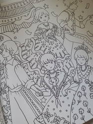 Open the door to IMAGINATION coloring book - Eriy - JAPONSKO