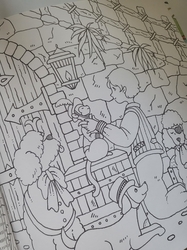Open the door to IMAGINATION coloring book - Eriy - JAPONSKO
