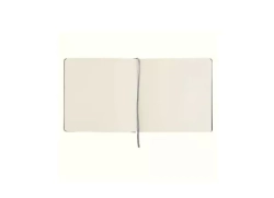 PALAZZO Elite Art - Travelling sketchbook - skicák v pevné vazbě 130 g/m2 - ČERNÁ - čtverec 25 x 25 cm