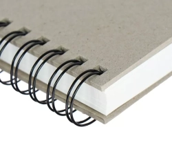 PALAZZO notepad - (160 g/m2, A5) - kroužková vazba - KRAFT
