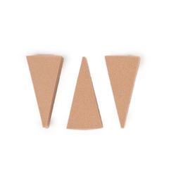 PanPastel Sofft Art Sponge Wedge - sada nanášecích houbiček  - KLÍNOVITÁ - 3 ks
