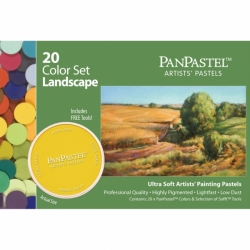 PanPastel - umělecké pastely - sada KRAJINA - 20 ks