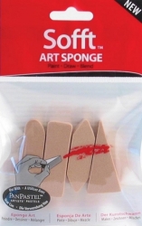 PanPastel Art Sponge - sada nanášecích houbiček  - mix tvarů