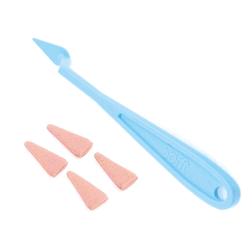 PanPastel Sofft Knife & covers Nr.4 - aplikátor s houbičkami  - 6 ks - ŠPIČATÝ