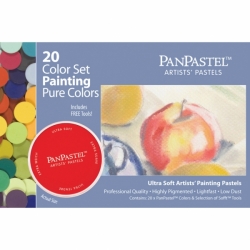 PanPastel - umělecké pastely - sada PURE COLOURS - 20 ks 