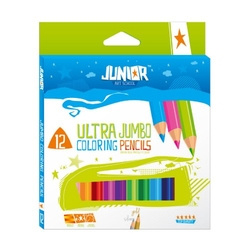 JUNIOR JUMBO PASTELKY - sada 12 ks 