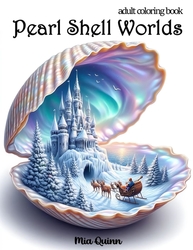 Pearl Shell Worlds (Magic Worlds 8) - Coloring Book for Adults - Mia Quinn