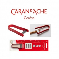 Caran d´Ache Pencil peeler - řezák na tužky a pastely - 2 barvy