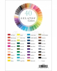 Faber-Castell GELATOS - pigmentové tyčinky - PASTELS - 15 barev