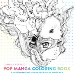 Pop Manga Coloring Book - Camilla D'Errico