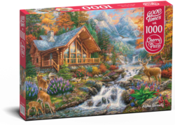 Puzzle Cherry Pazzi Good Times - Alpine Serenity Alpská oáza klidu - 1000 dílků