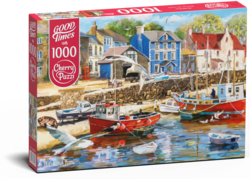 Puzzle Cherry Pazzi Good Times - Coastal Town - Pobřezní městečko - 1000 dílků