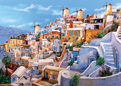 Puzzle Cherry Pazzi Good Times - Color di Santorini - 1000 dílků