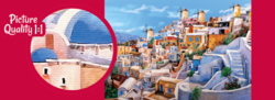 Puzzle Cherry Pazzi Good Times - Color di Santorini - 1000 dílků