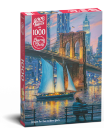 Puzzle Cherry Pazzi Good Times - Dream for two in New York - 1000 dílků