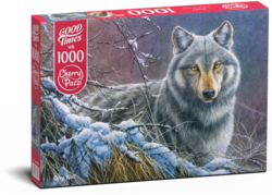 Puzzle Cherry Pazzi Good Times - Grey Wolf - ŠEDÝ VLK - 1000 dílků