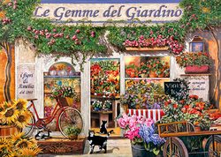 Puzzle Cherry Pazzi Good Times - Gemme del Giardino - KVĚTINÁŘSTVÍ- 1000 dílků