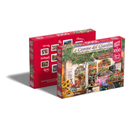 Puzzle Cherry Pazzi Good Times - Gemme del Giardino - KVĚTINÁŘSTVÍ- 1000 dílků