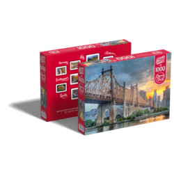 Puzzle Cherry Pazzi Good Times - Queensboro Bridge in New York - 1000 dílků