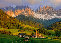 Puzzle Cherry Pazzi Good Times - Santa Maddalena Dolomites - 1000 dílků