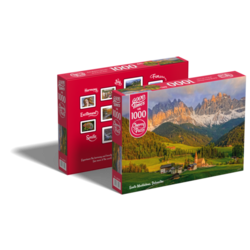Puzzle Cherry Pazzi Good Times - Santa Maddalena Dolomites - 1000 dílků