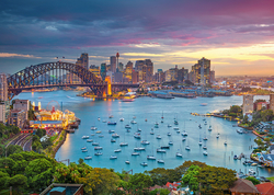 Puzzle Cherry Pazzi Good Times - Sydney Skyline - 1000 dílků 
