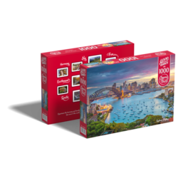 Puzzle Cherry Pazzi Good Times - Sydney Skyline - 1000 dílků 