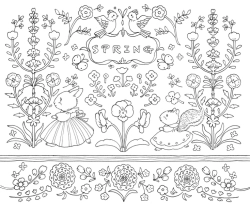 Rabbit Family – Life in a Little House in Bloom (Králíčí rodinka – Květinový život v malém domku) - JAPONSKO