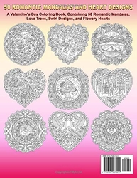 50 Romantic Mandalas and Heart Designs - Kameliya Angelkova
